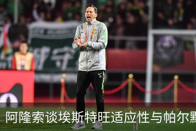 阿隆索谈埃斯特旺适应性与帕尔默转会状况